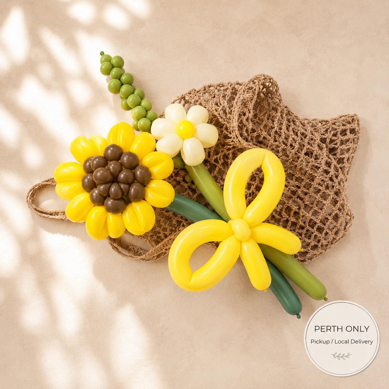 Sunflower Balloon Bouquet