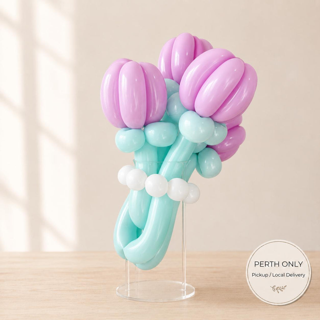 Pastel Tulip Balloon Bouquet