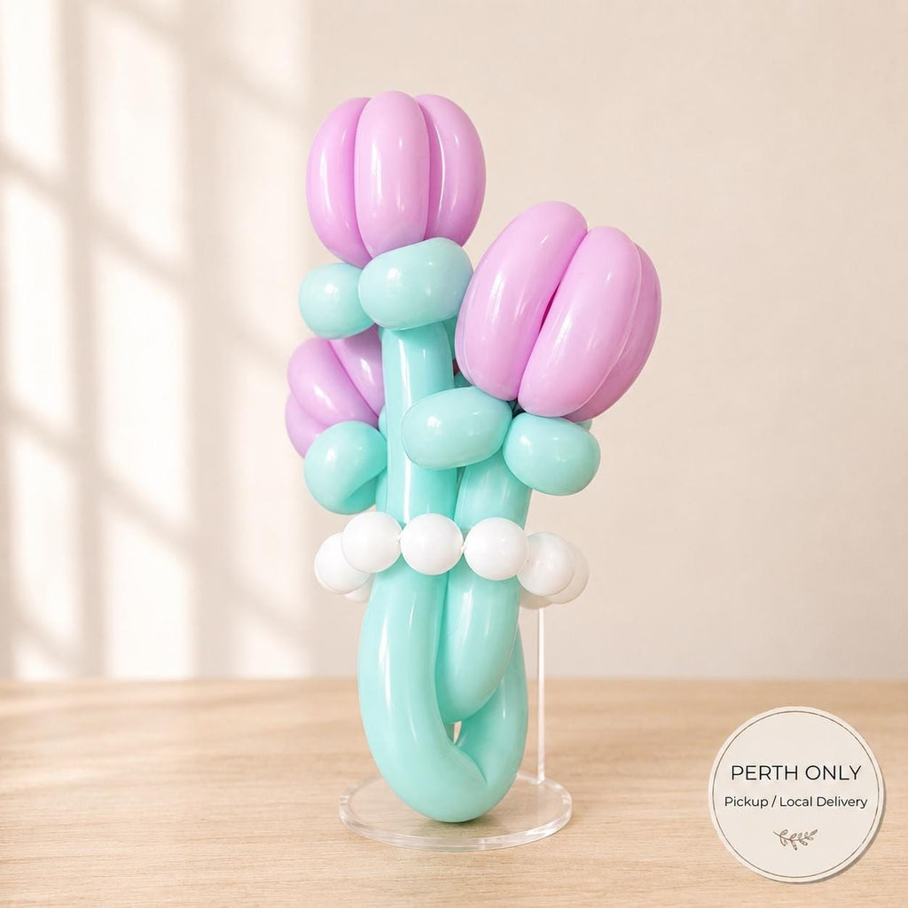 Pastel Tulip Balloon Bouquet
