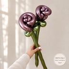Chrome Rose Balloon Bouquet