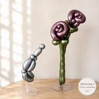 Chrome Rose Balloon Bouquet