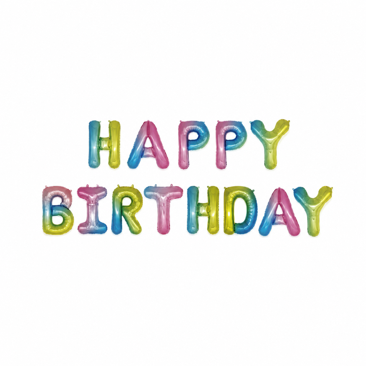 16" HAPPY BIRTHDAY foil balloon banner