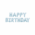 16" HAPPY BIRTHDAY foil balloon banner