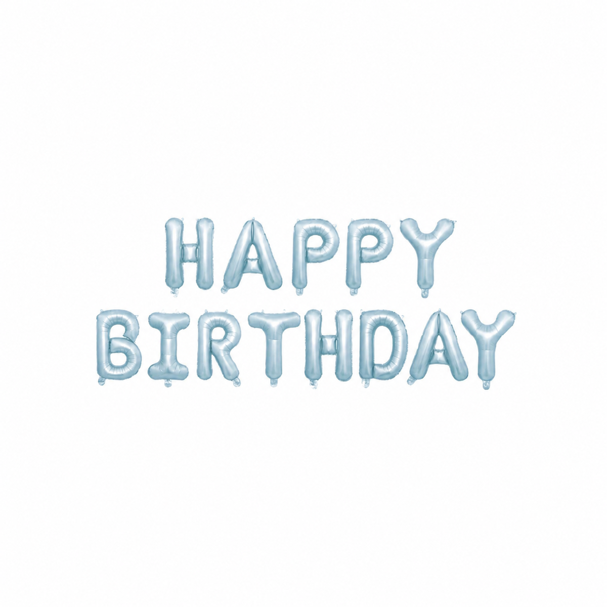 16" HAPPY BIRTHDAY foil balloon banner