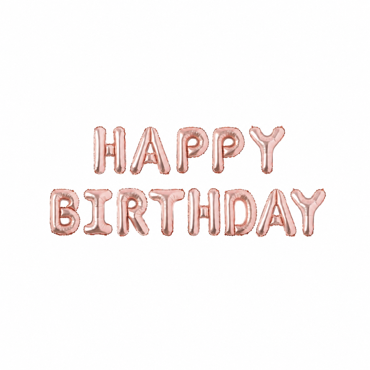 16" HAPPY BIRTHDAY foil balloon banner
