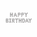 16" HAPPY BIRTHDAY foil balloon banner