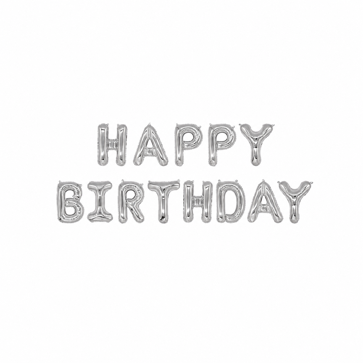 16" HAPPY BIRTHDAY foil balloon banner