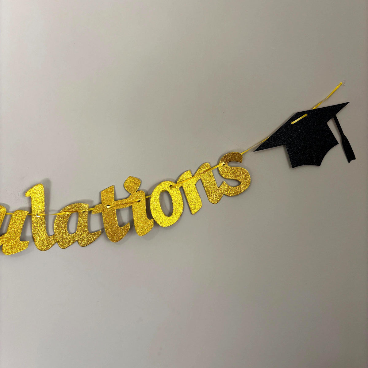 Congratulations Graduation Banner | Graduation Party Decor
