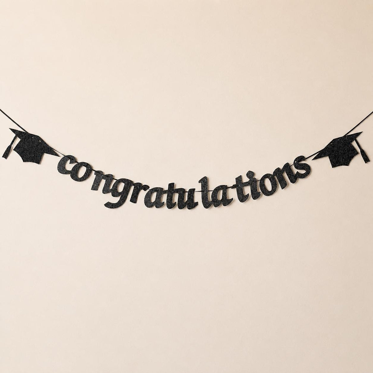 Congratulations Graduation Banner | Graduation Party Decor