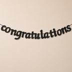 Congratulations Graduation Banner | Graduation Party Decor