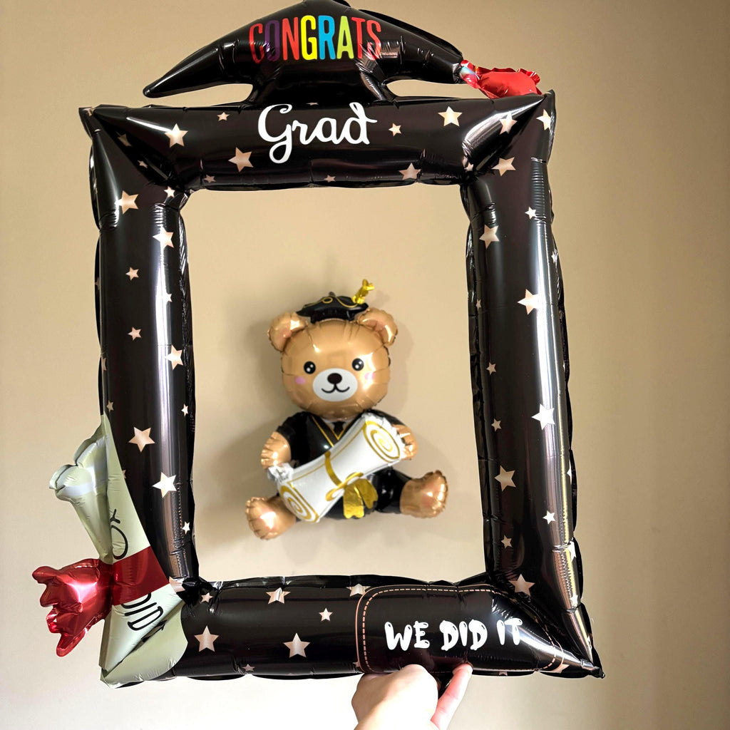 Graduation Bear Balloon | Graduation Teddy Bear Balloon | Grad Gift | Graduation Decor