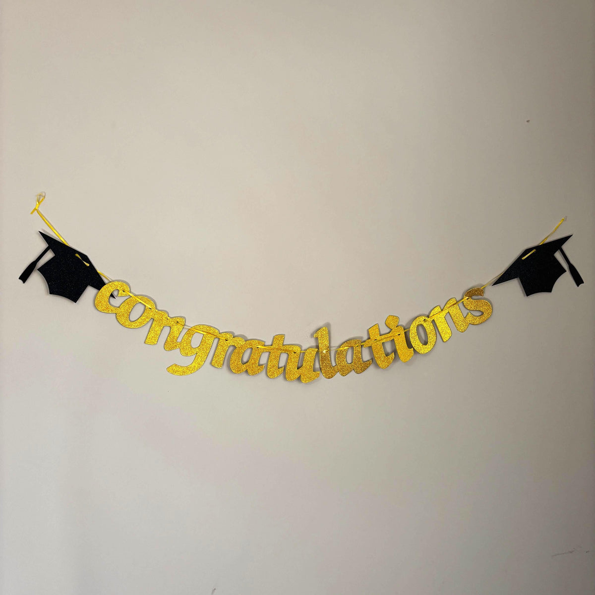 Congratulations Graduation Banner | Graduation Party Decor