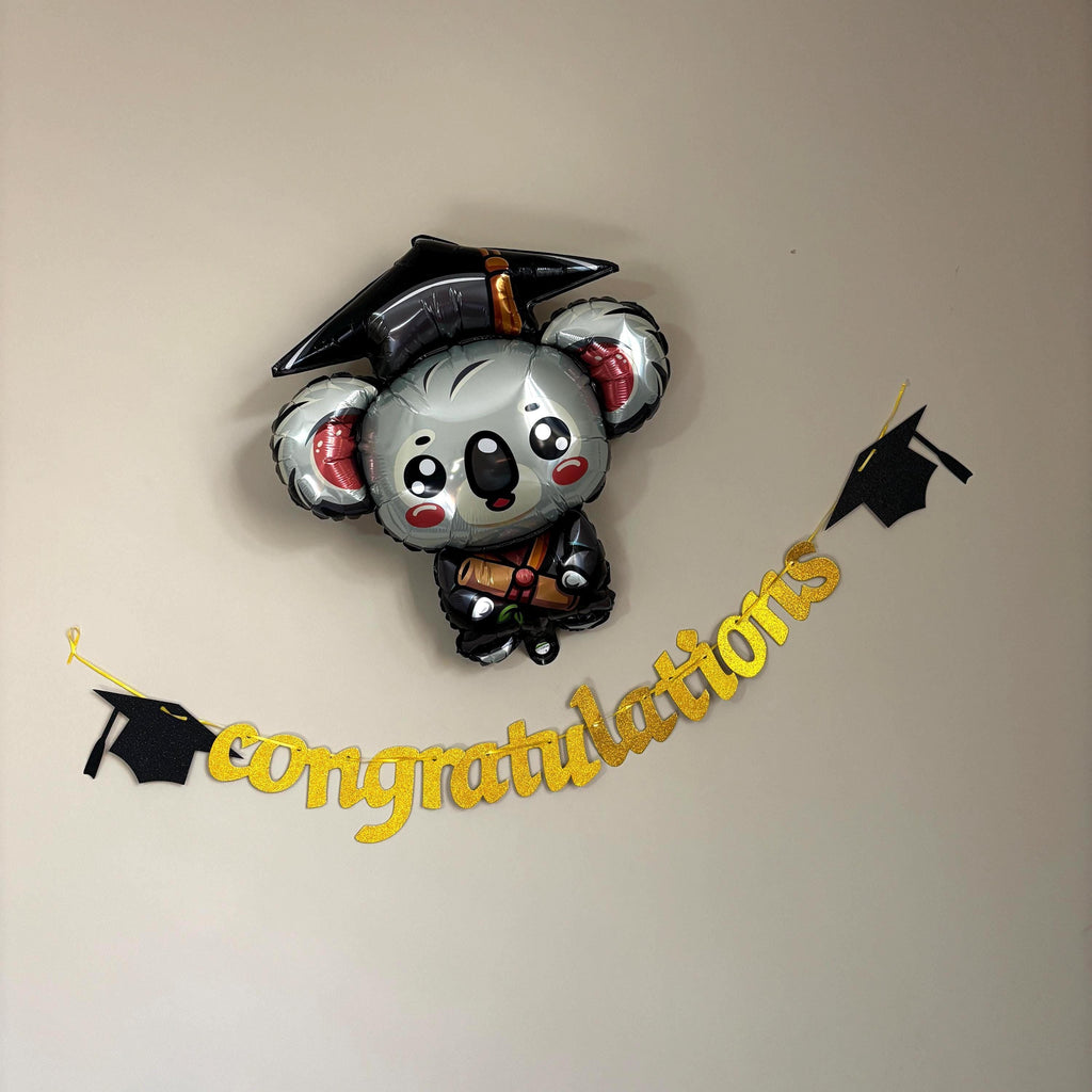 Congratulations Graduation Banner | Graduation Party Decor