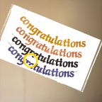 Congratulations Graduation Banner | Graduation Party Decor