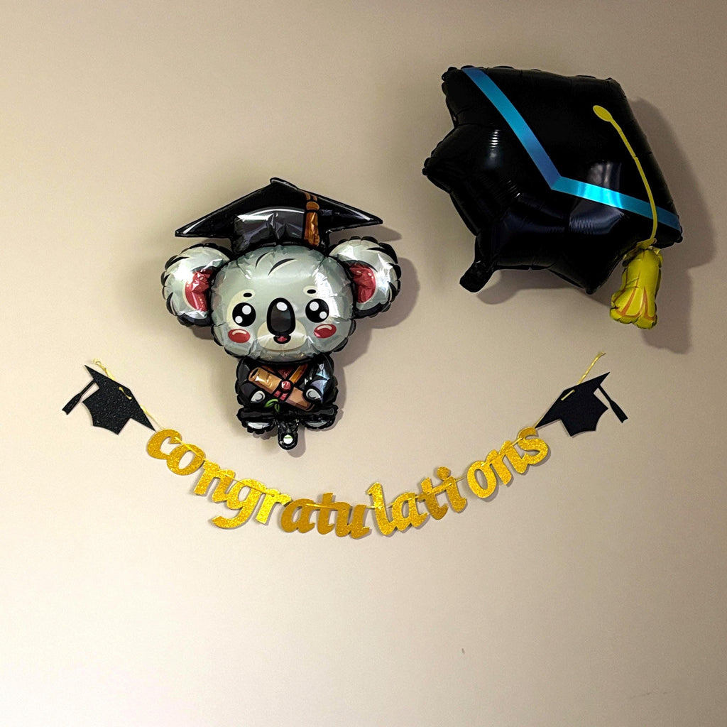 Congratulations Graduation Banner | Graduation Party Decor