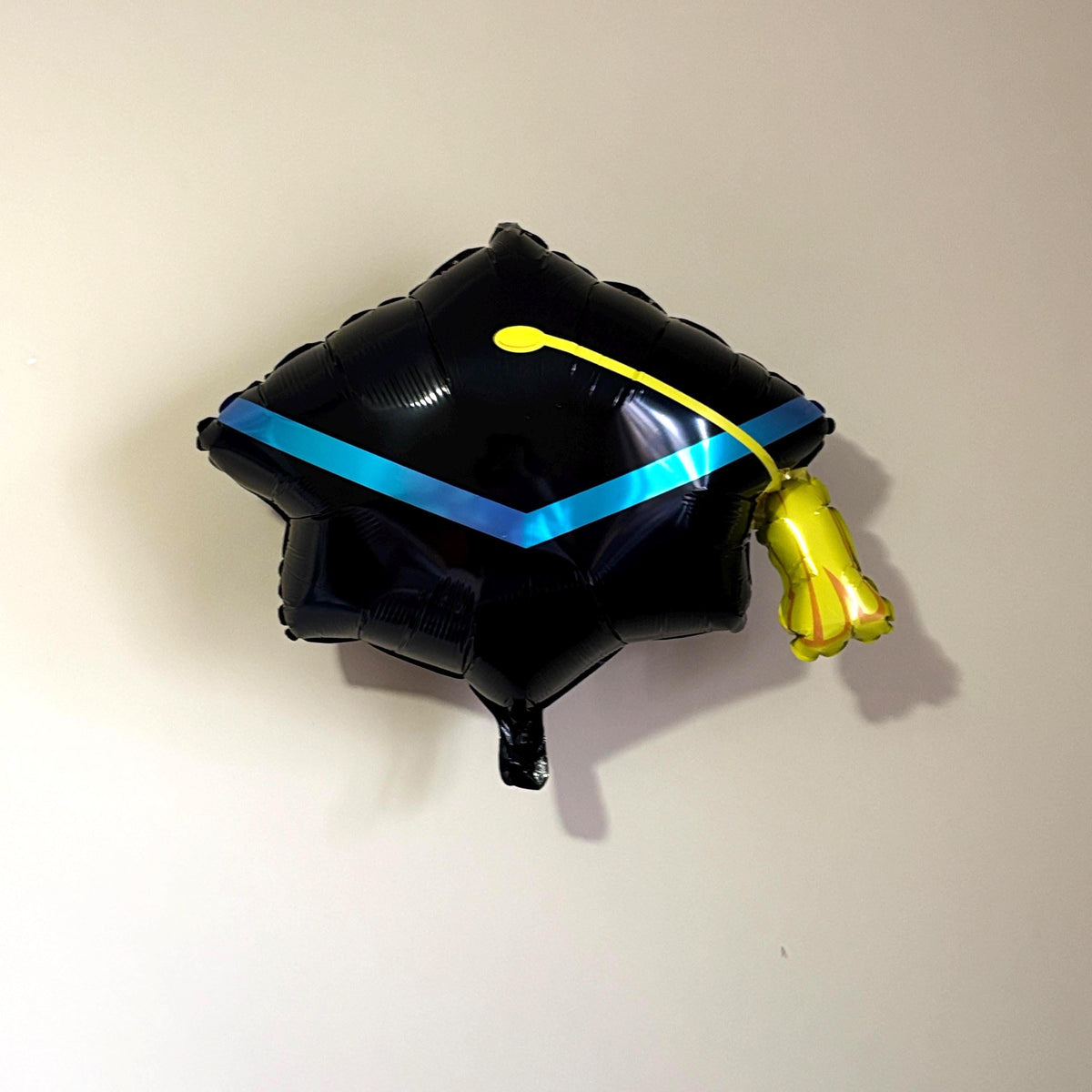 Black & Blue Graduation Cap Foil Balloon | Graduation Party Decor | Graduation Party