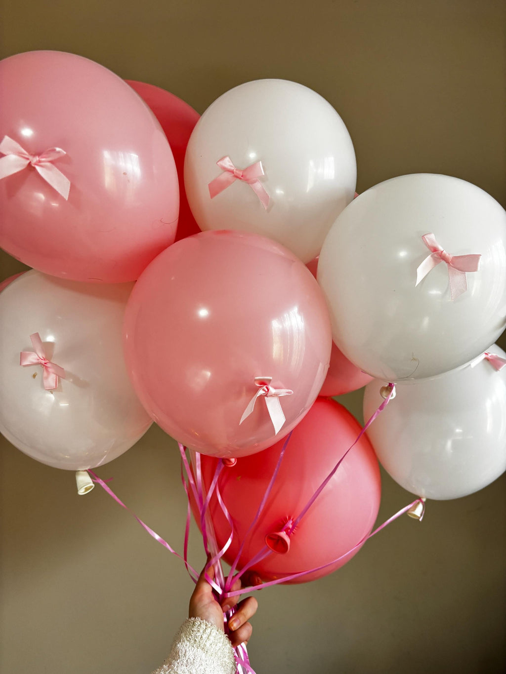 Blush Pink & White Balloon Bouquet | Birthday Balloon | Baby Shower Decor | Baby Girl Balloons | Mothers' Day Gifts | Valentine's Day |Perth