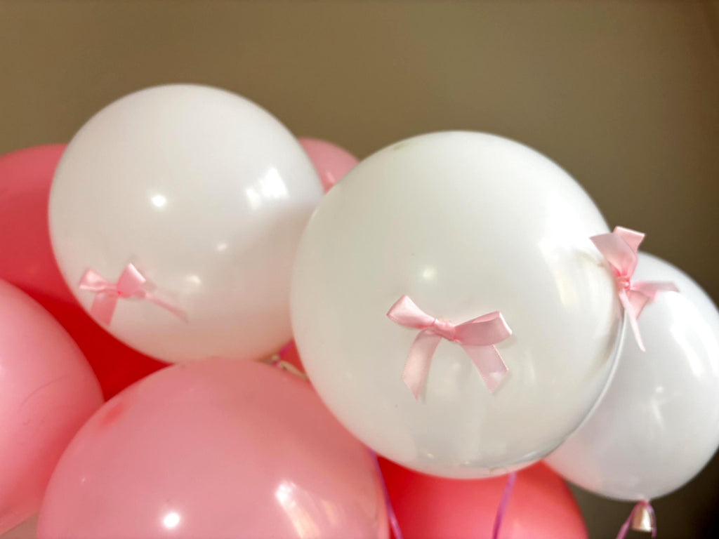Blush Pink & White Balloon Bouquet | Birthday Balloon | Baby Shower Decor | Baby Girl Balloons | Mothers' Day Gifts | Valentine's Day |Perth