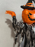 Halloween Pumpkin Witch Balloon Sculpture – Spooky Party Display