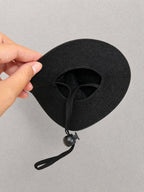 Halloween Pet Witch Hat for Cats, Dogs and Other Pets, Adjustable Halloween Costume Hat, Orange or Black, Pet Photo Prop Australia