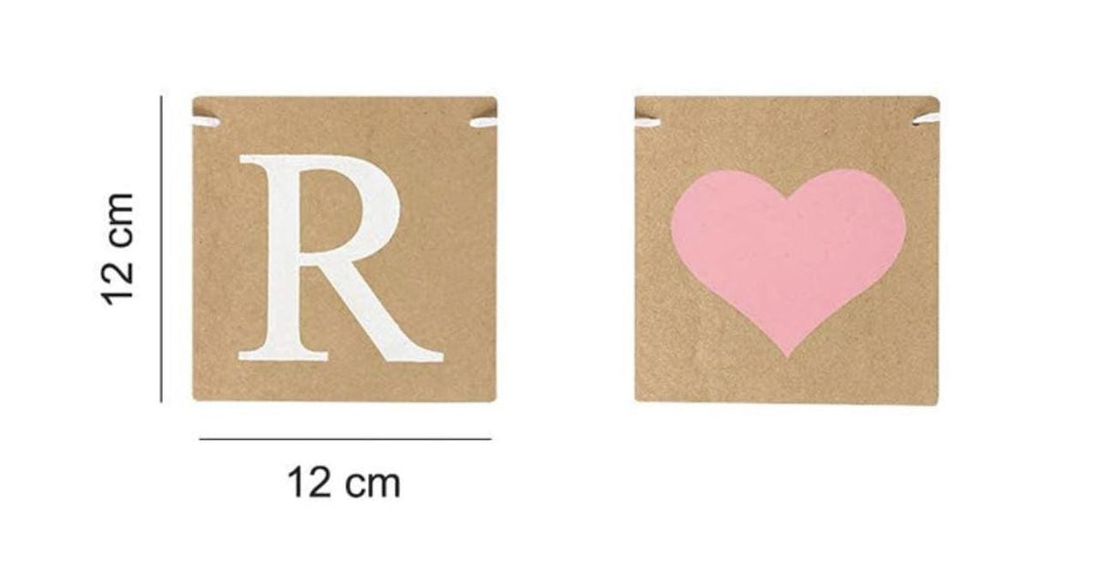 Boy or Girl Banner |Gender Reveal Party Decor |Baby Shower Banner |Vintage Kraft Paper Pull Flag |Gender Reveal Decor |Baby Shower Backdrop