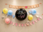 12" Baby Shower Confetti Balloons, Gender Reveal Party Decor (Girl, Boy, Neutral)