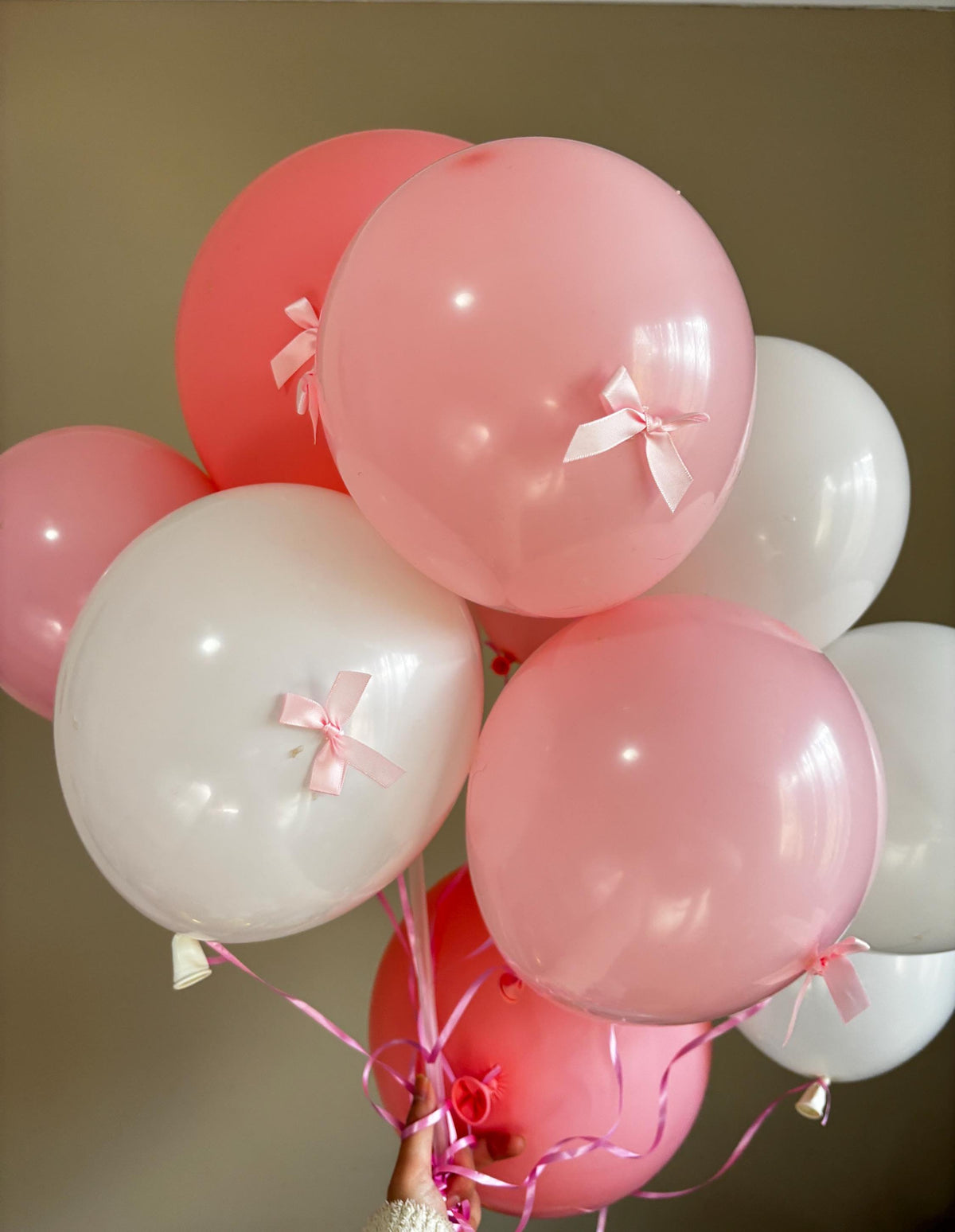 Blush Pink & White Balloon Bouquet | Birthday Balloon | Baby Shower Decor | Baby Girl Balloons | Mothers' Day Gifts | Valentine's Day |Perth
