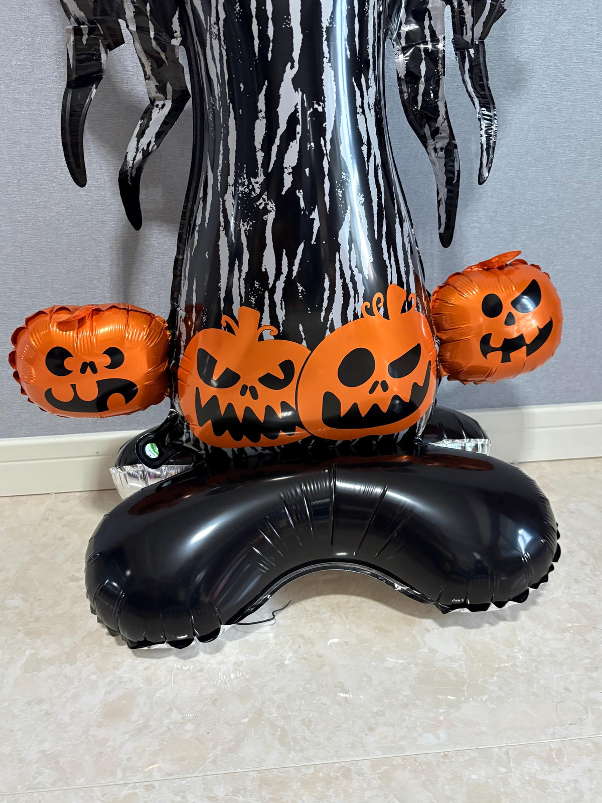 Halloween Pumpkin Witch Balloon Sculpture – Spooky Party Display