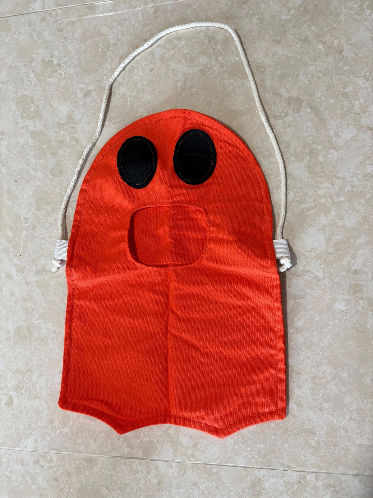 Halloween Ghost Treat Bags | Spooky Trick-or-Treat Party Favour (White, Orange)
