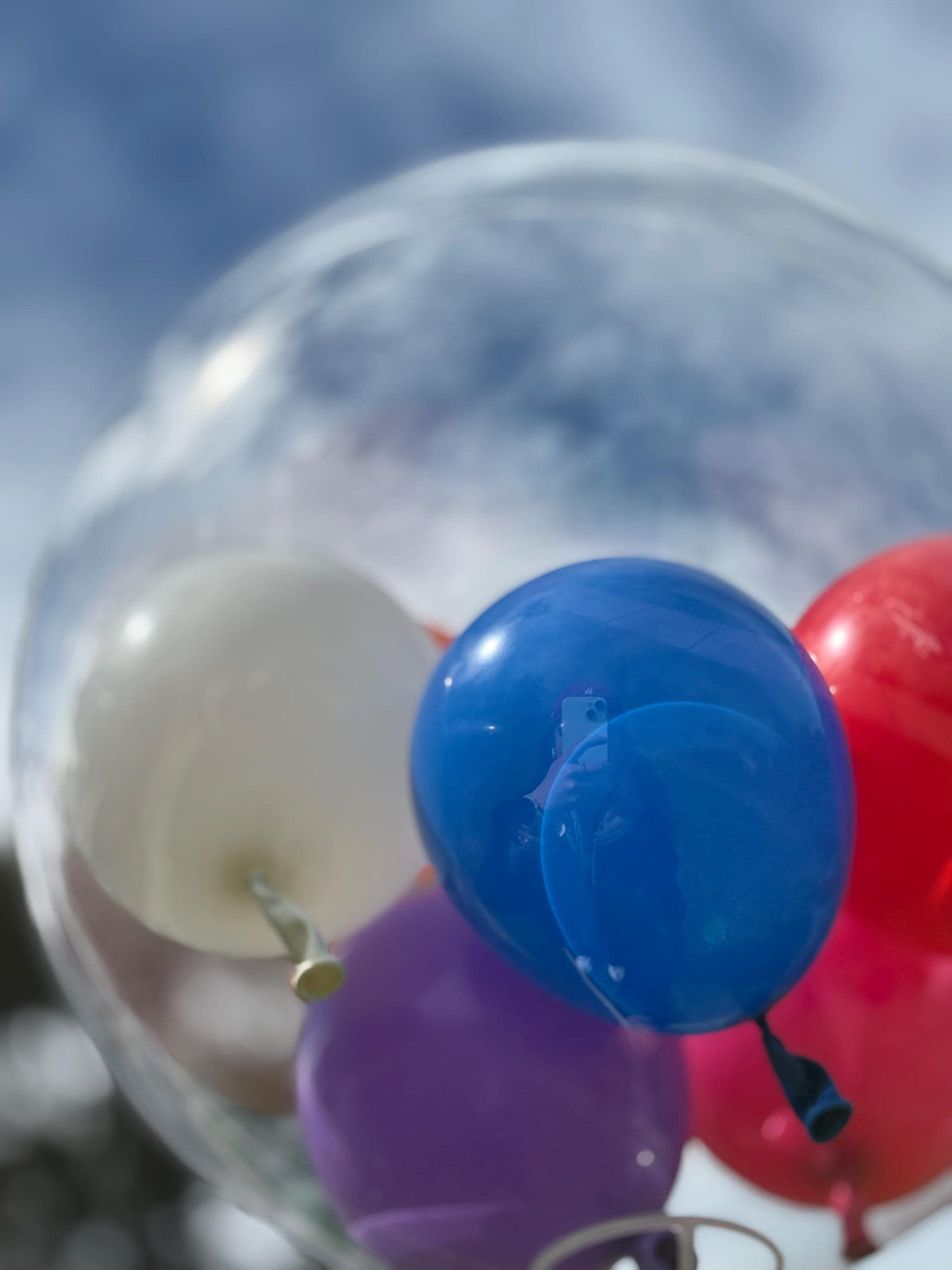 24'' Customisable Bobo Balloon - Colourful Mini Balloon Bouquet for Birthday Gifts & Party Decor