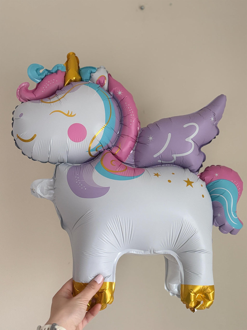 Unicorn Birthday Number Balloon Stack | Customizable Decor | DIY Balloons for Girls' Parties