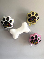 Happy Paw Print Balloon | Dog Birthday Balloon | Cat Birthday Balloon | Pet Party Decor | Pawty Balloon | Dog Cat Lover Gift
