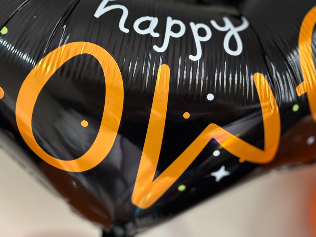 Halloween Bat Balloon |Happy Halloween Foil Balloon |Spooky Bat Party Decor |Halloween Party Decoration | Black Bat Balloon | Perth Balloons
