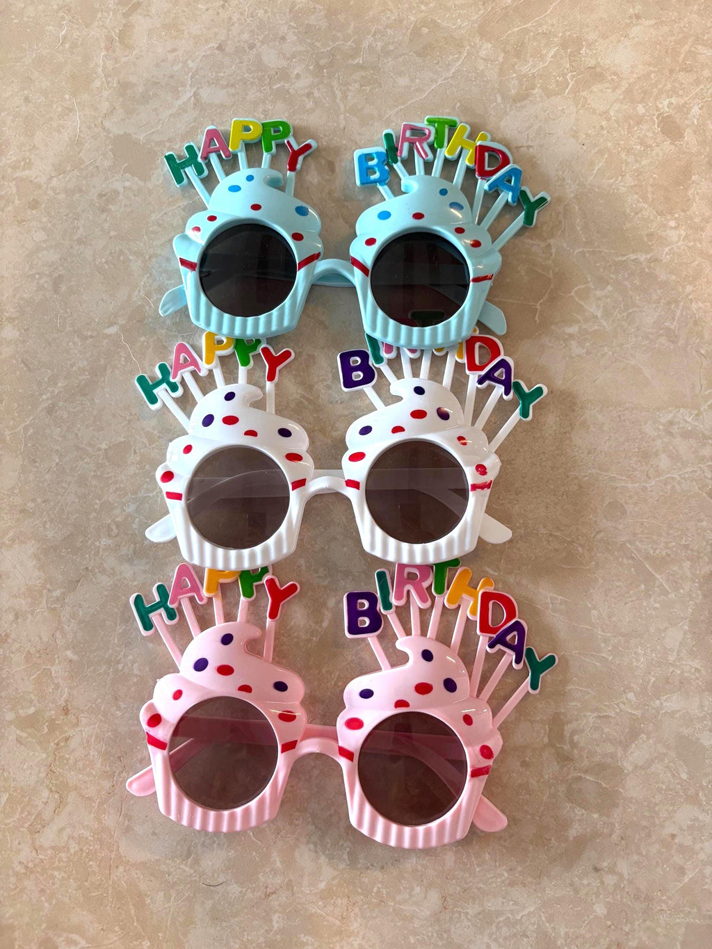 Happy Birthday Sunglasses | Birthday Party Glasses | Novelty Birthday Photo Props | Birthday Party Favour | Kids & Adult Birthday Decor