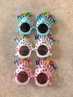 Happy Birthday Sunglasses | Birthday Party Glasses | Novelty Birthday Photo Props | Birthday Party Favour | Kids & Adult Birthday Decor