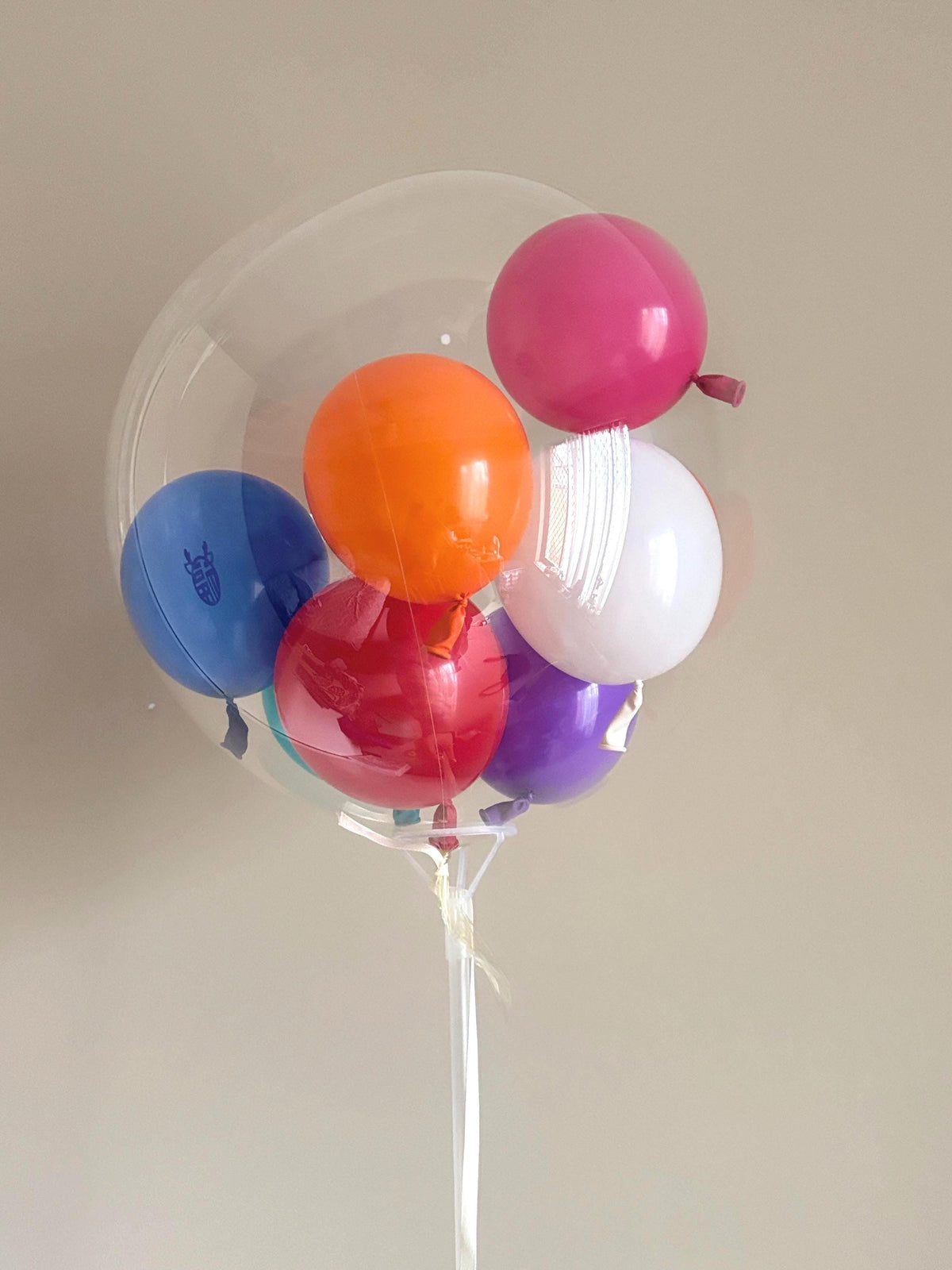24'' Customisable Bobo Balloon - Colourful Mini Balloon Bouquet for Birthday Gifts & Party Decor