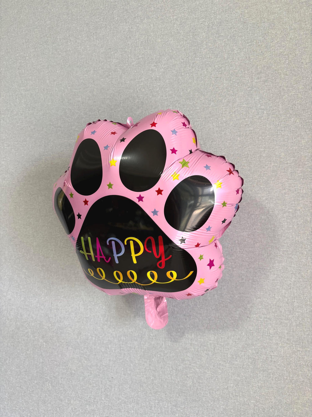 Happy Paw Print Balloon | Dog Birthday Balloon | Cat Birthday Balloon | Pet Party Decor | Pawty Balloon | Dog Cat Lover Gift
