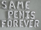 16'' Same Penis Forever Balloons, Hens Party Decorations, Bachelorette Party Balloon, Funny Bridal Shower Decor, Cheeky Wedding Balloons