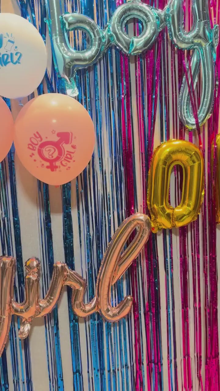 Metallic Fringe Curtain, Sparkly Party Backdrop, Photo Booth Background, Colourful Tassel Door Curtain