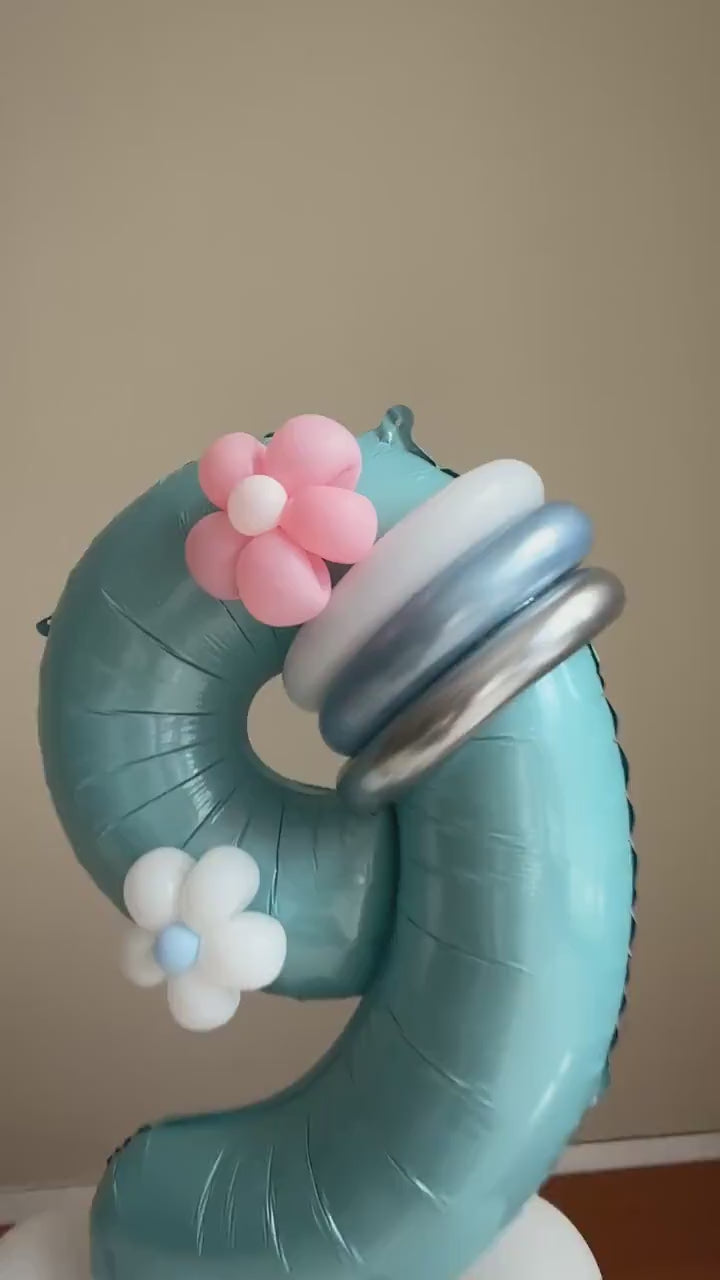 Customisable Birthday Balloon Sculpture | DIY Kit or Fully Assembled Birthday Balloon Display
